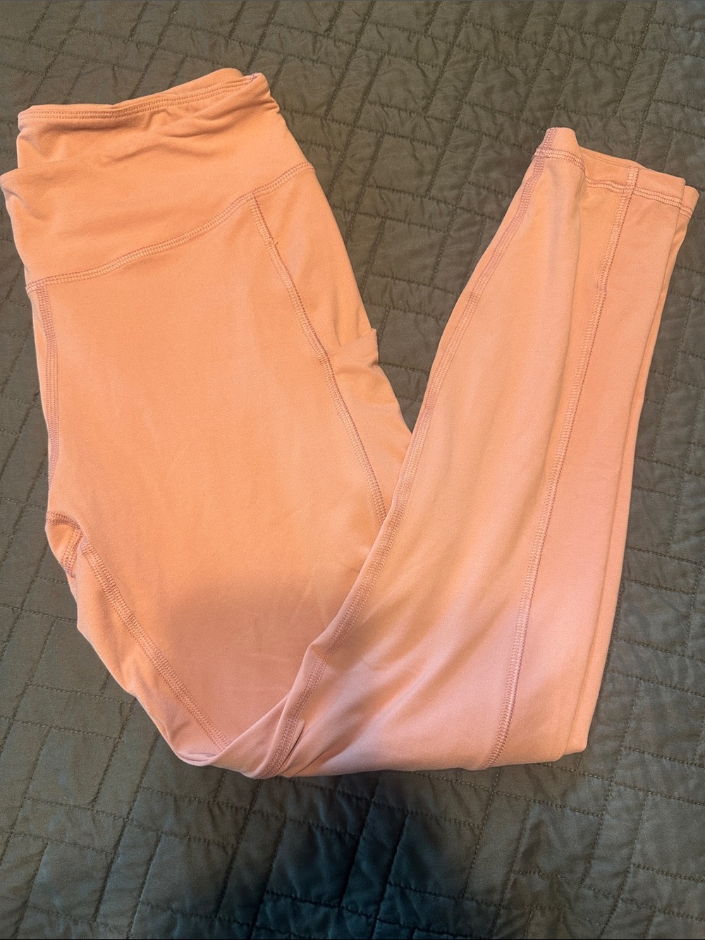 Women’s dusty pink Active Leggings - Comfortable Stretch Bottoms